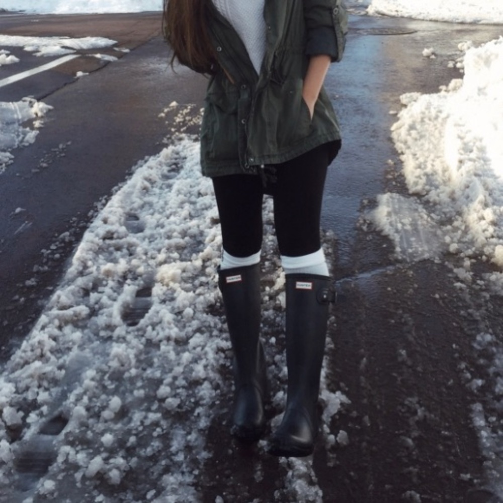 Tall hunter boots